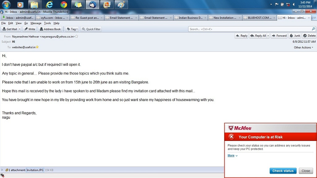 Ungrateful nayanshree hathwar